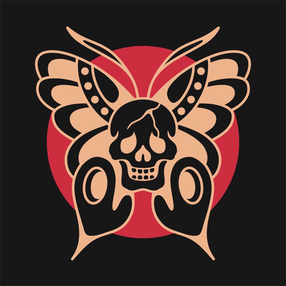 diseño de vector de mariposa