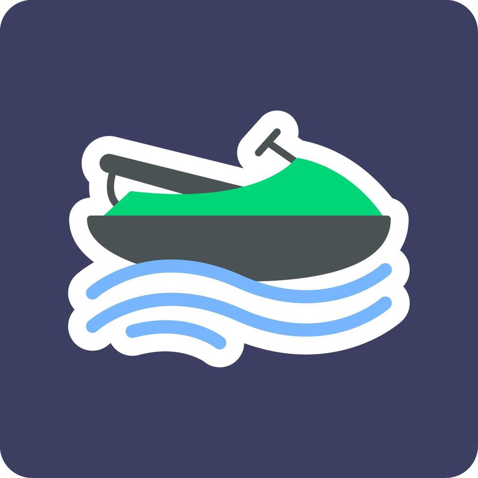 Jetski Vector Icon