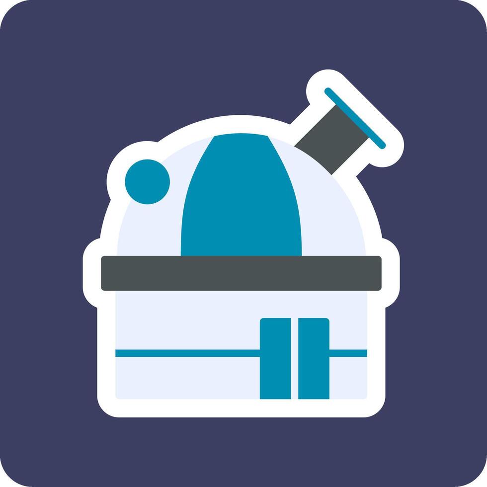 Space Observatory Vecto Icon vector