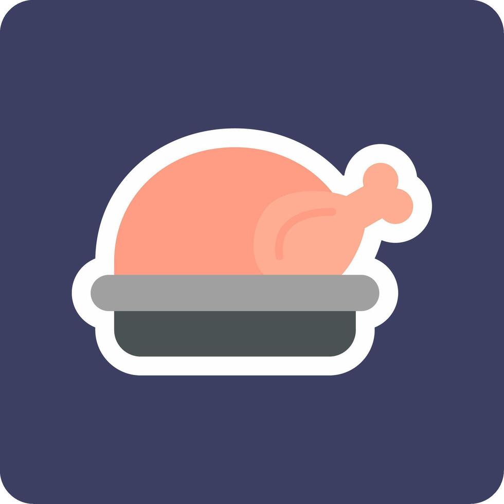 Chicken Vecto Icon vector