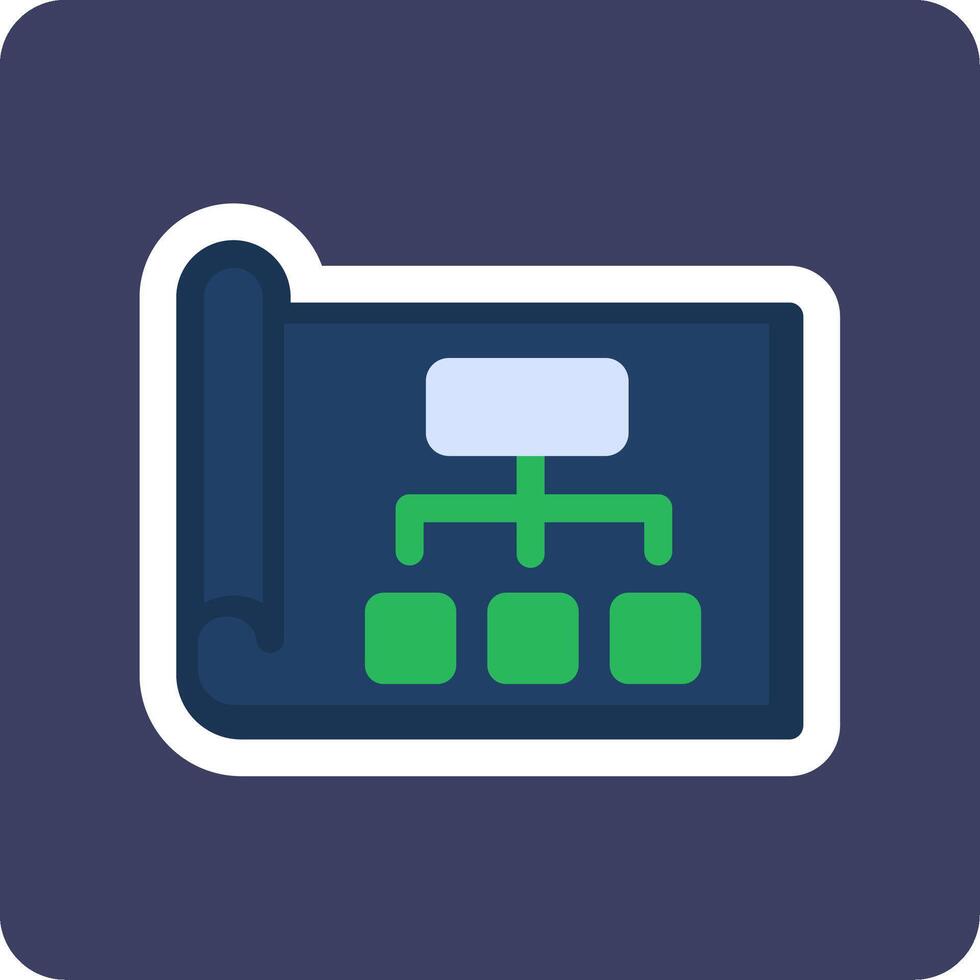 Weekly Work Planner Vector Icon