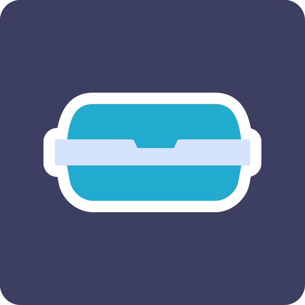Food Container Vecto Icon vector