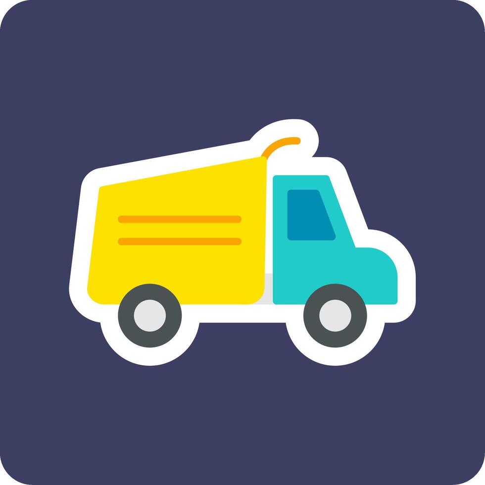 Baby Truck Vecto Icon vector