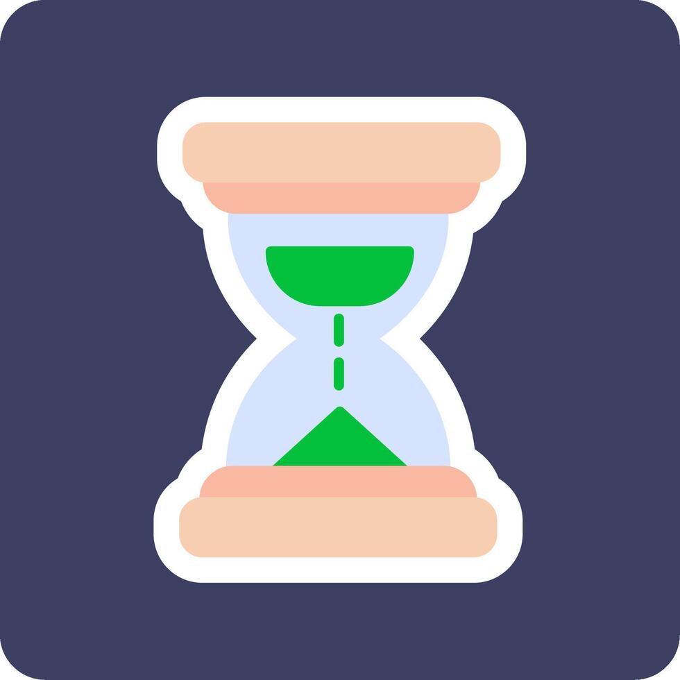 Sand Clock Vecto Icon vector