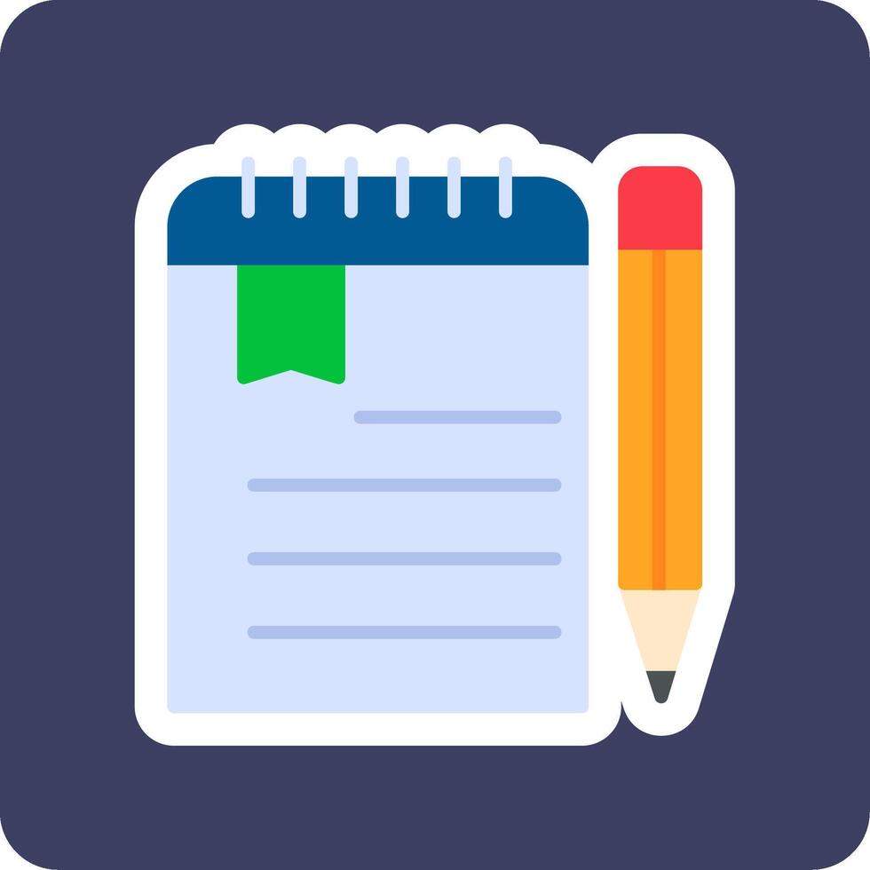 Note Book Vecto Icon vector