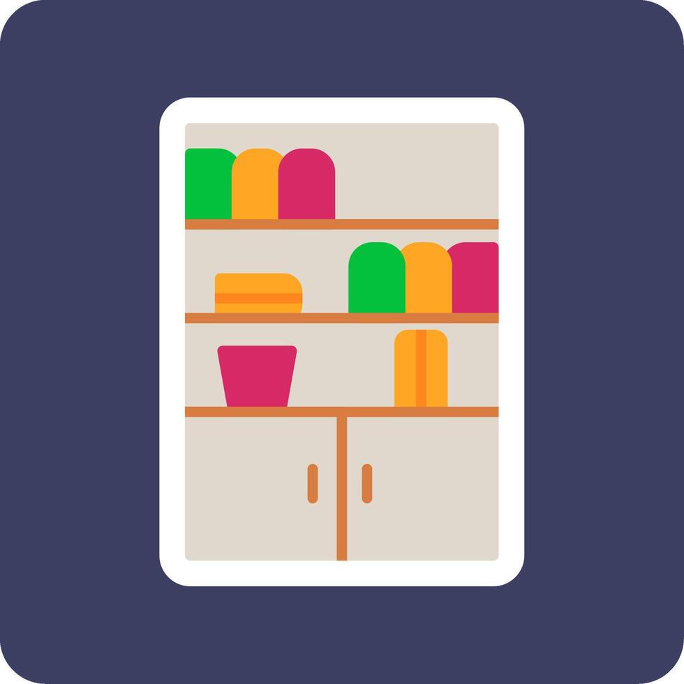 Cupboard Vecto Icon vector