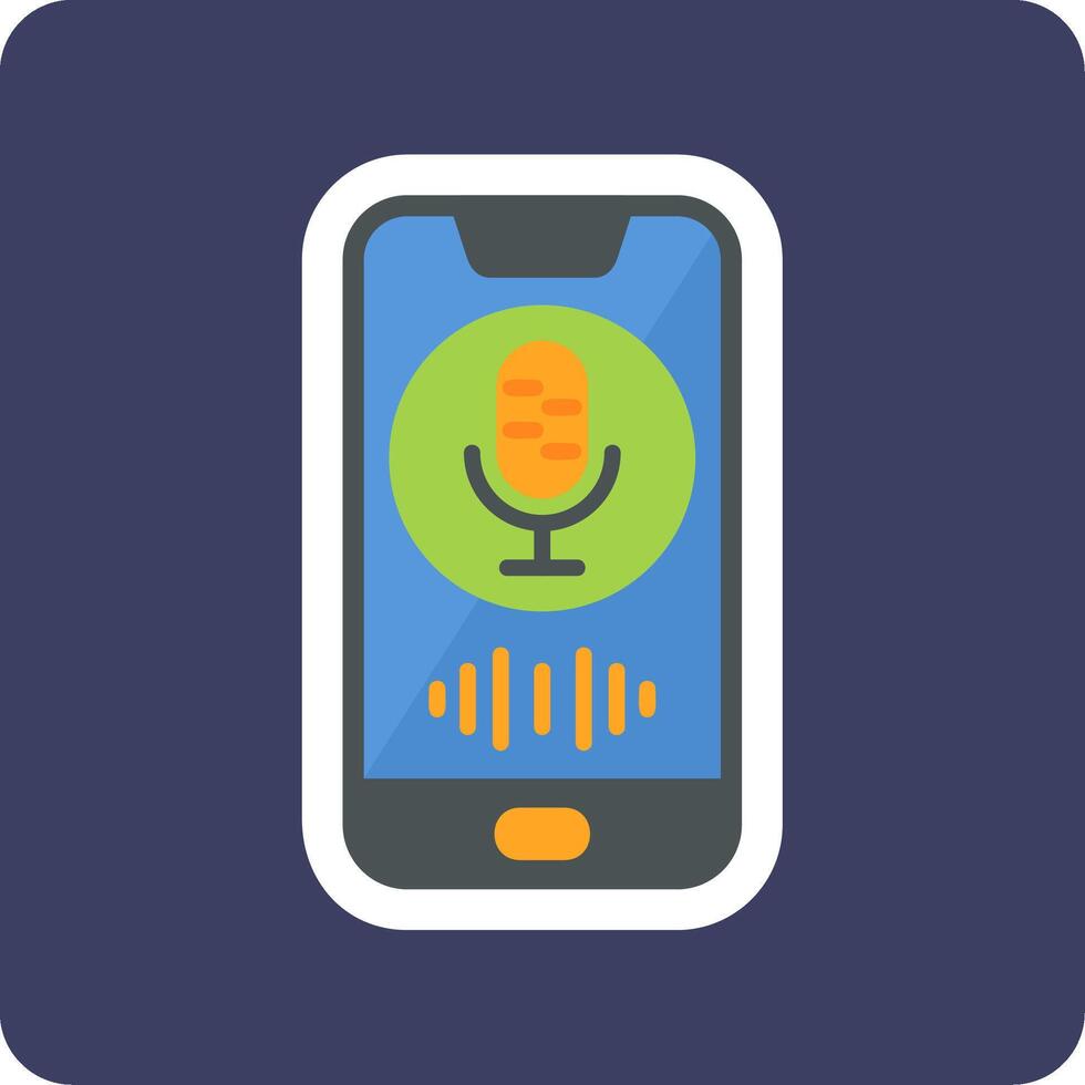 Voice Assistant Vecto Icon vector