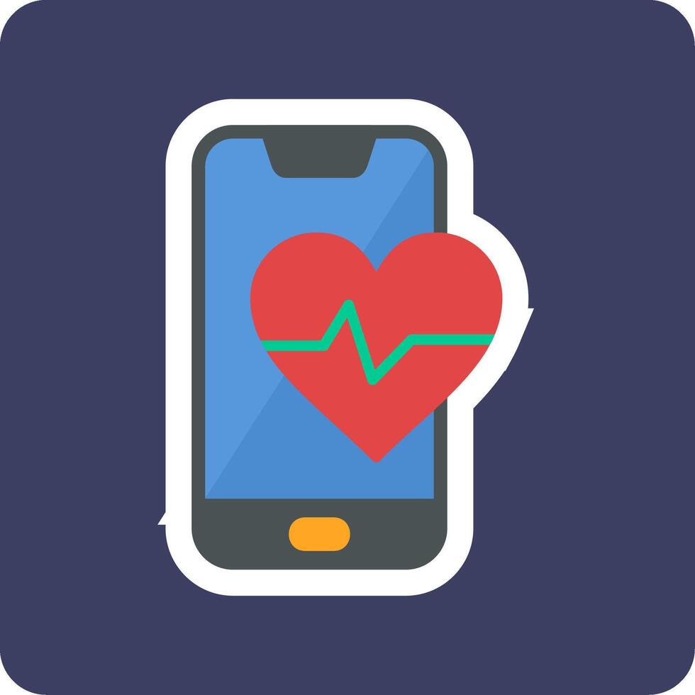 Heart Rate Vector Icon