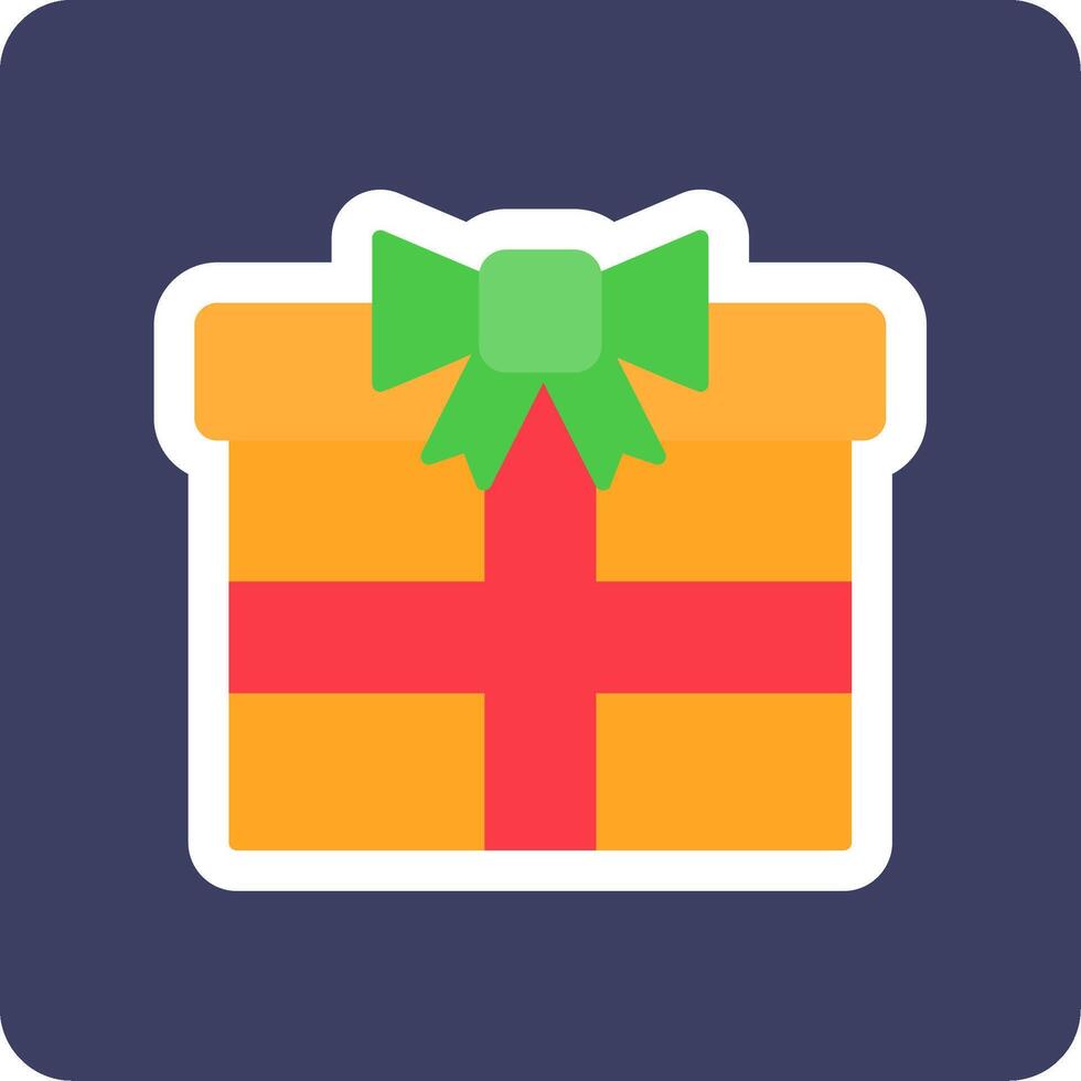 regalo caja vecto icono vector