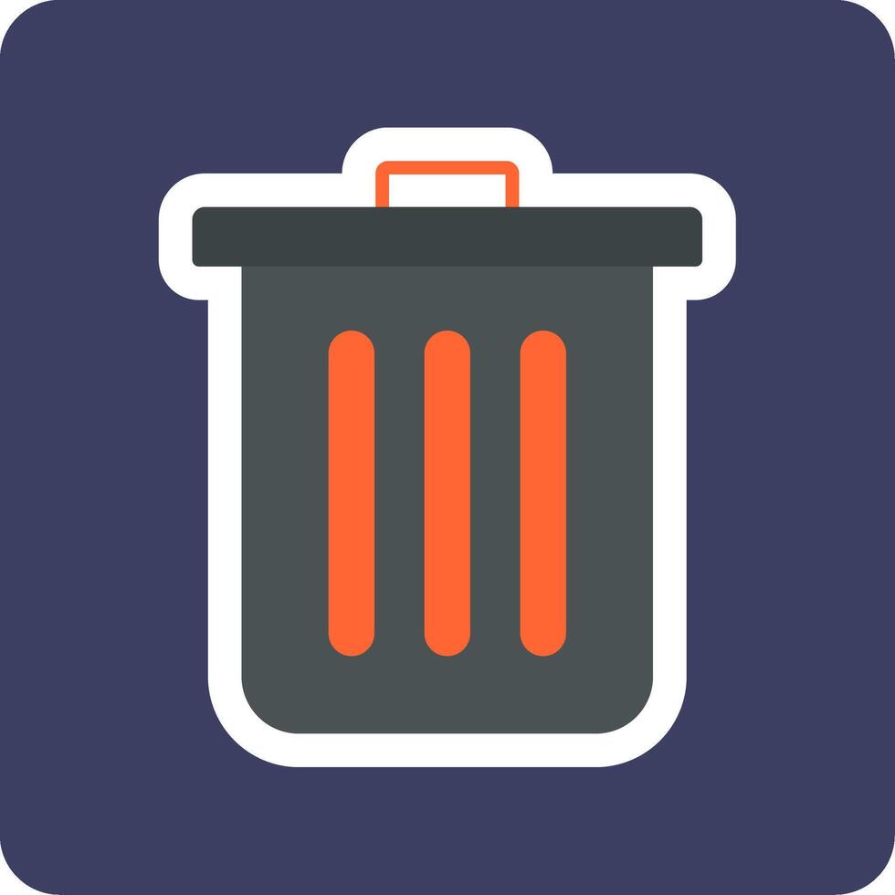 basura vecto icono vector