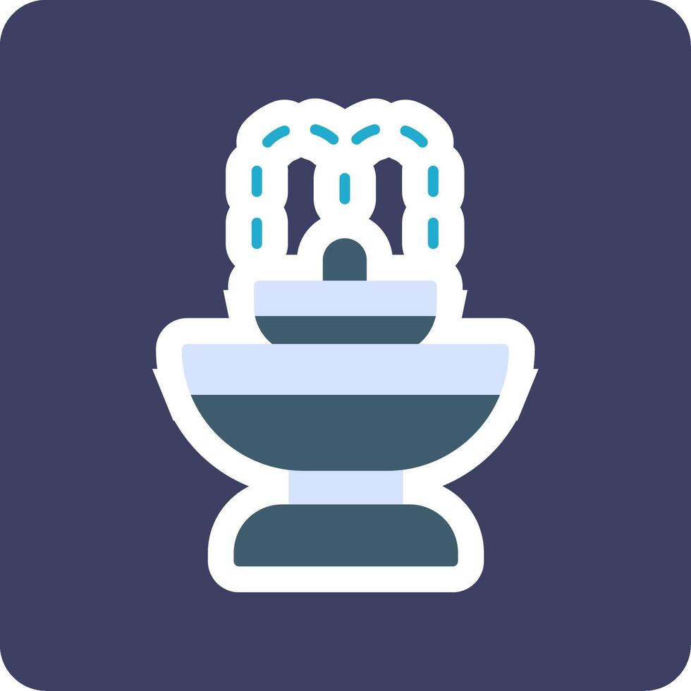 Fountain Vecto Icon vector