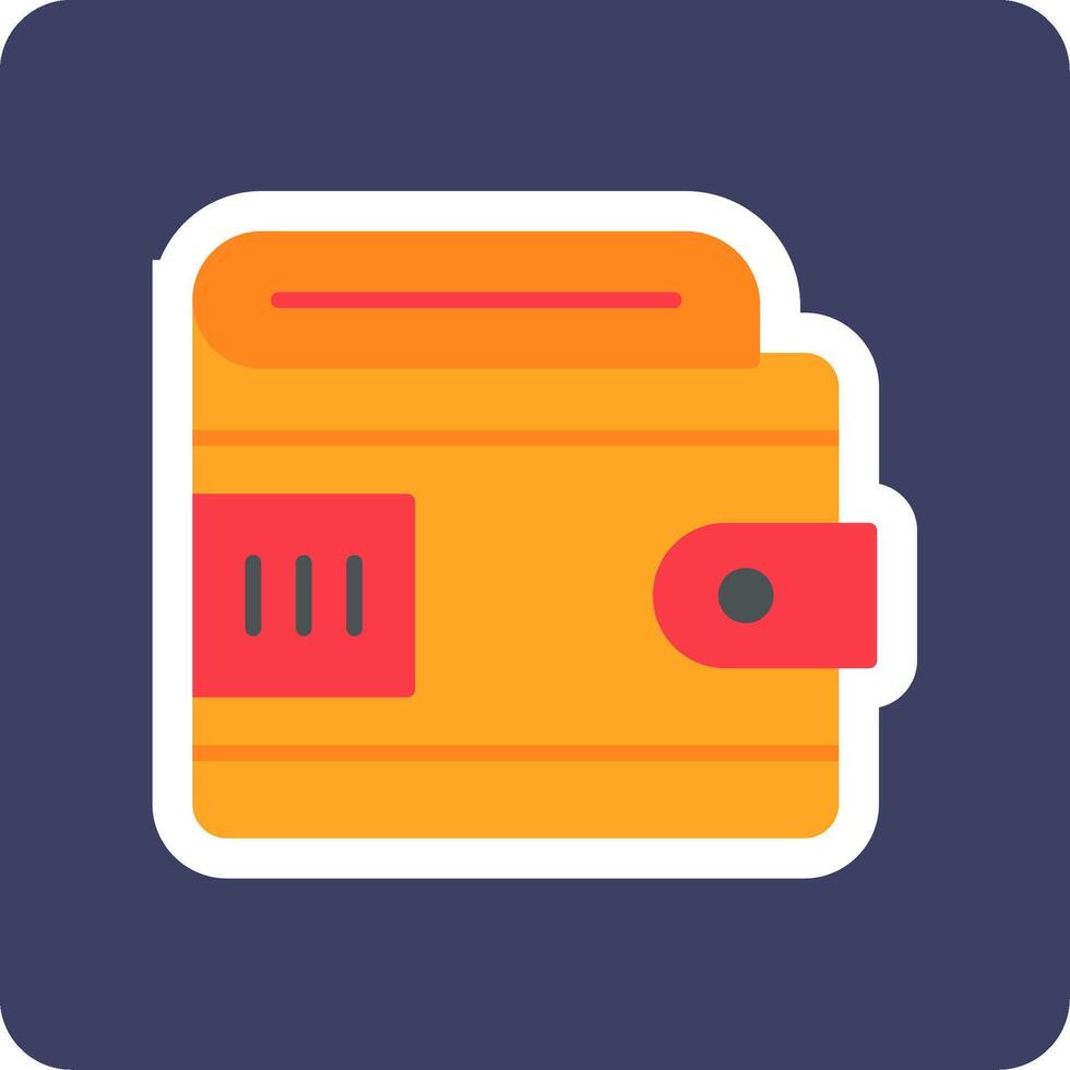 Wallet Vecto Icon vector