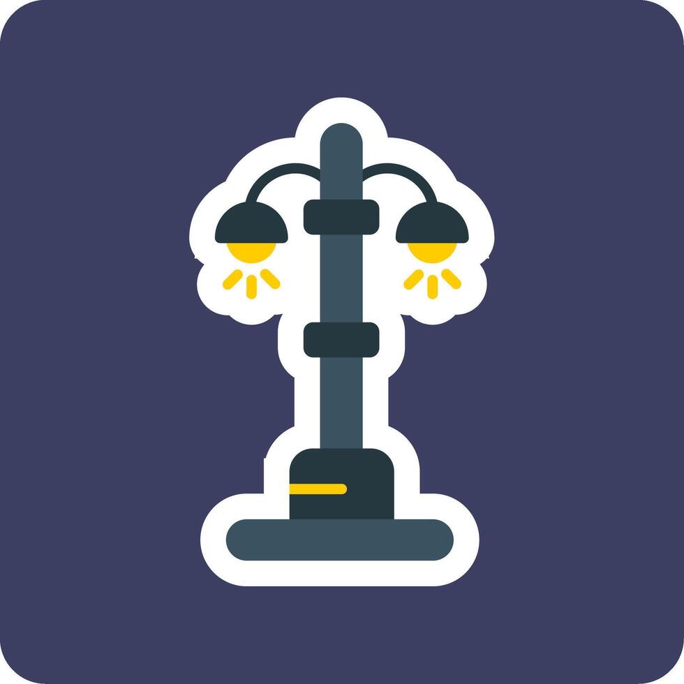 Street Light Vecto Icon vector