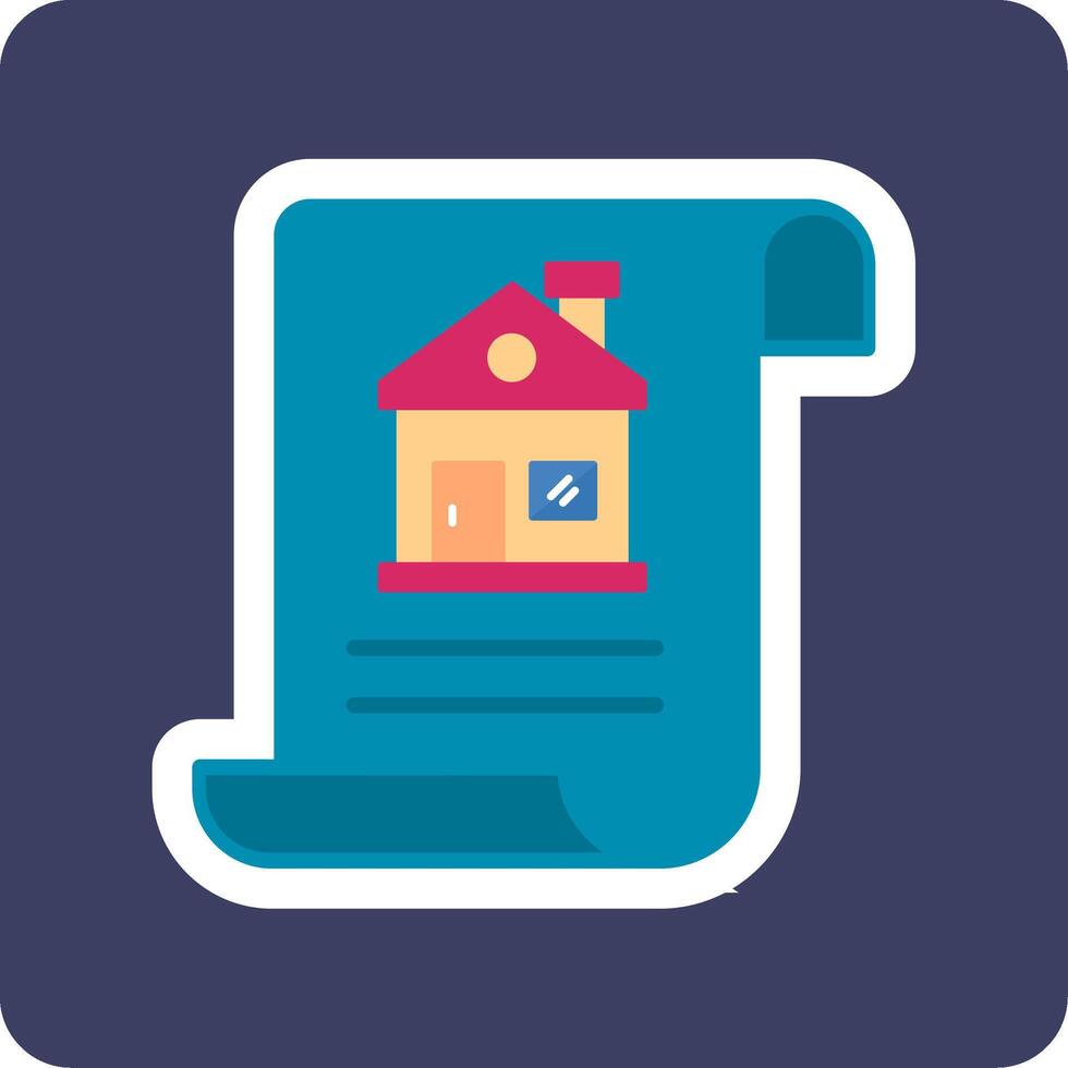 House Document Vecto Icon vector