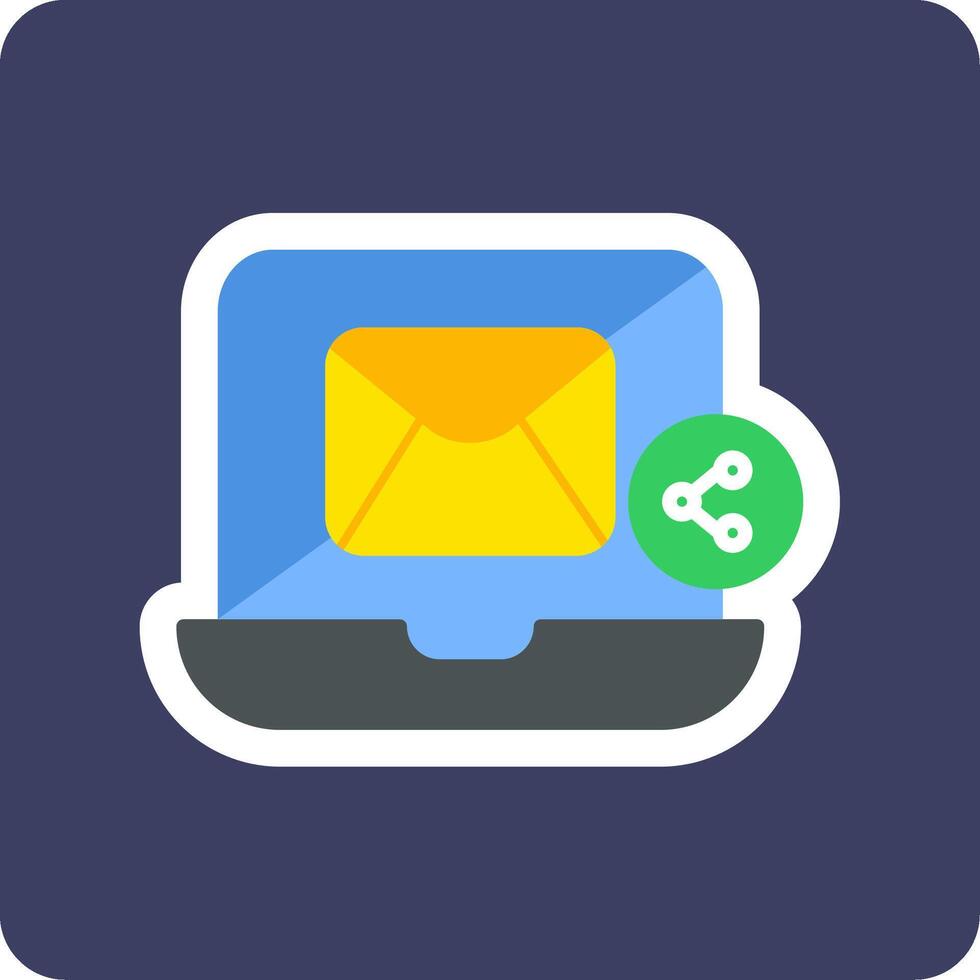 Email Share Vecto Icon vector