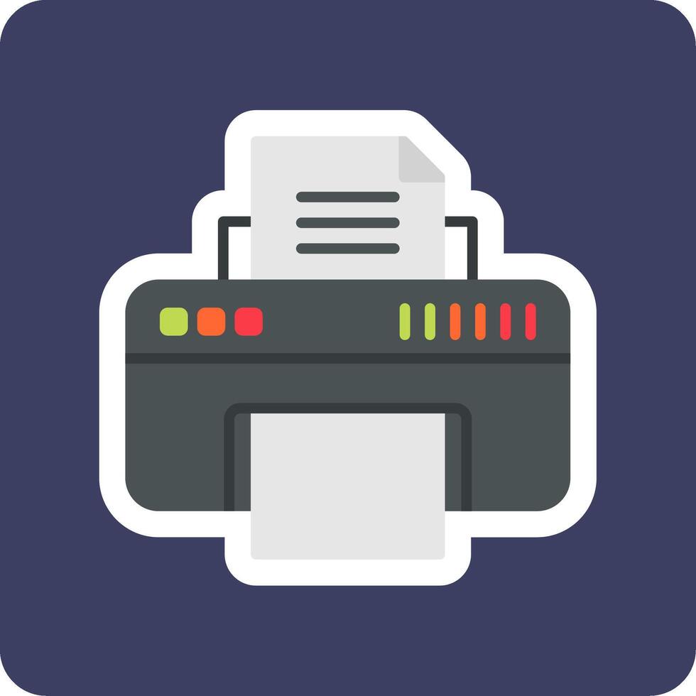 Printer Vecto Icon vector