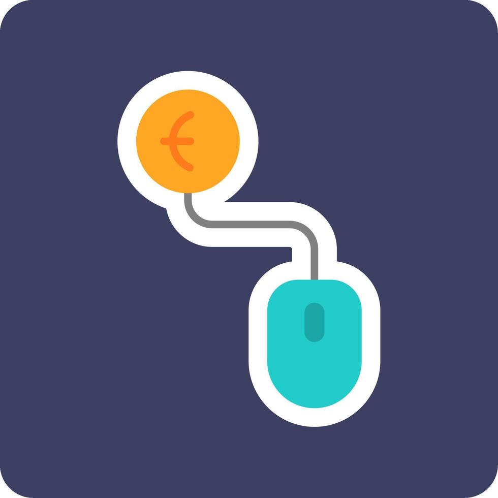 Pay Per Click Vecto Icon vector