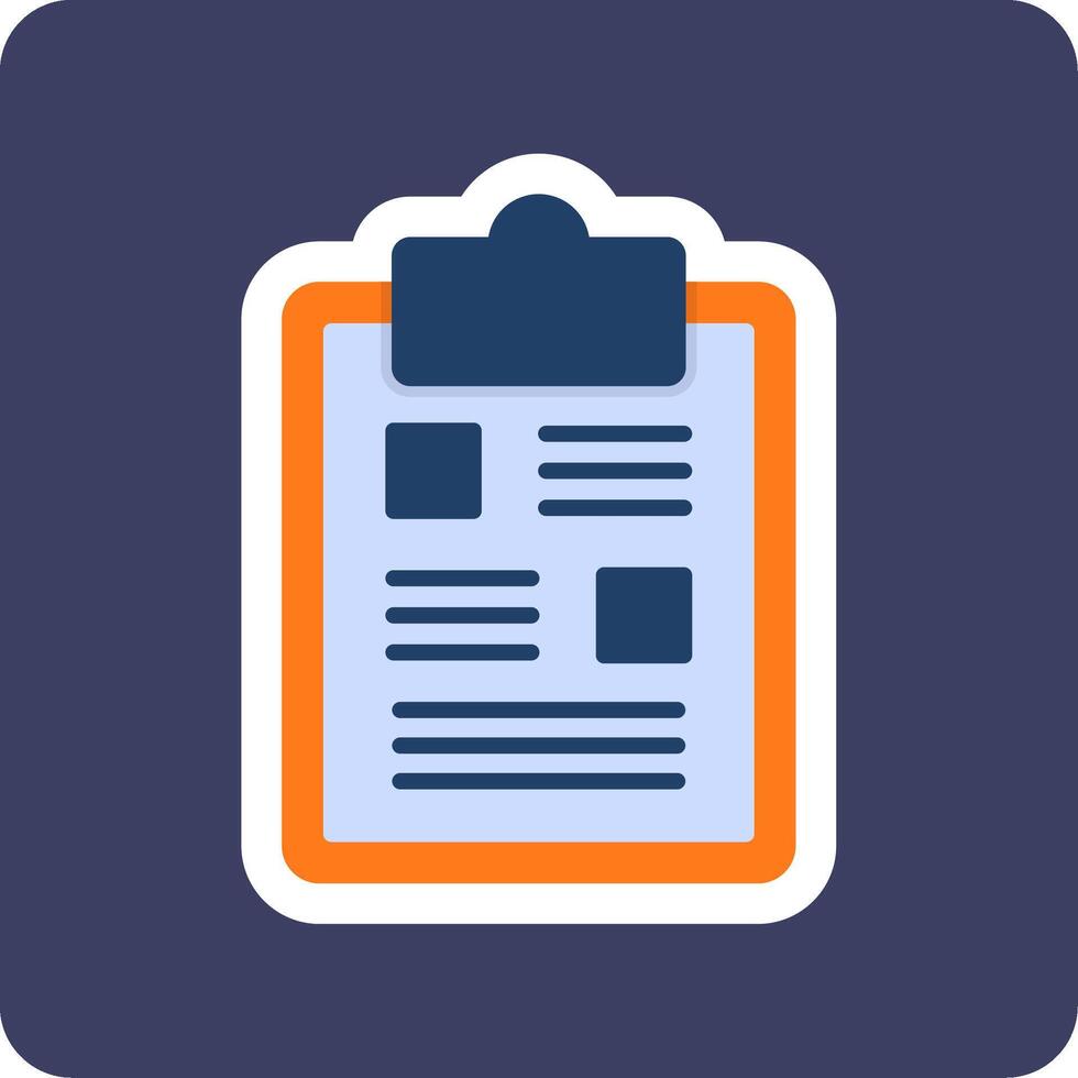 Clipboard Vecto Icon vector