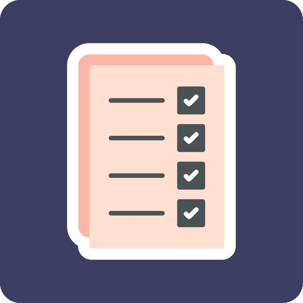 Check list Vector Icon