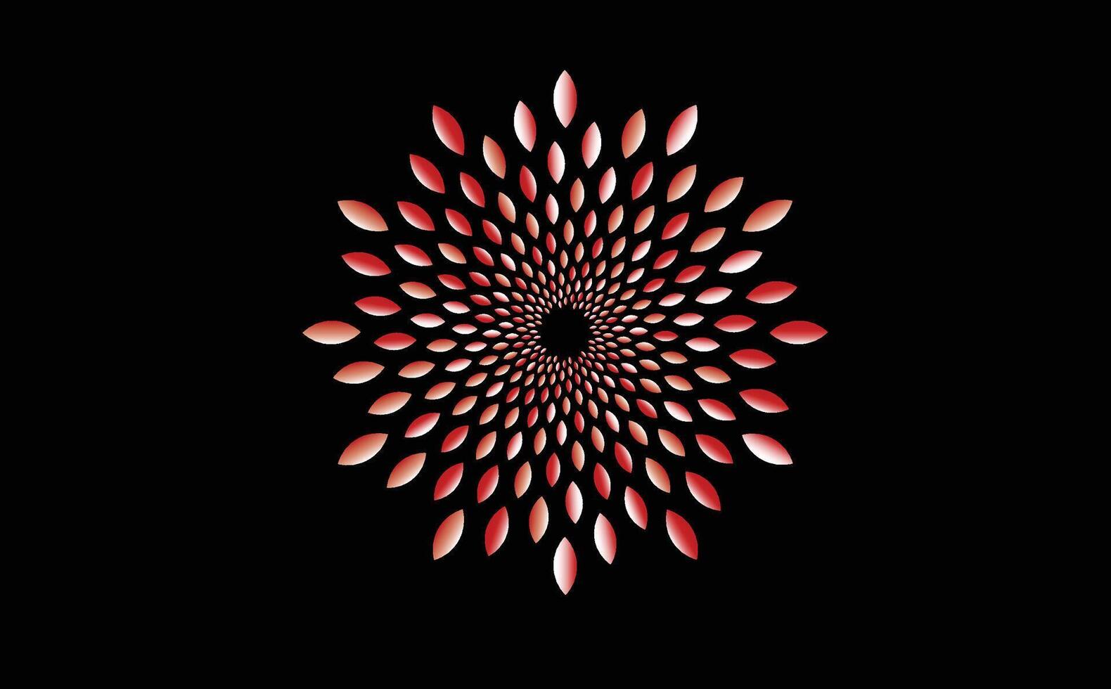 lujo mandala diseño vector antecedentes Clásico resumen floral modelo diseño vector Arte