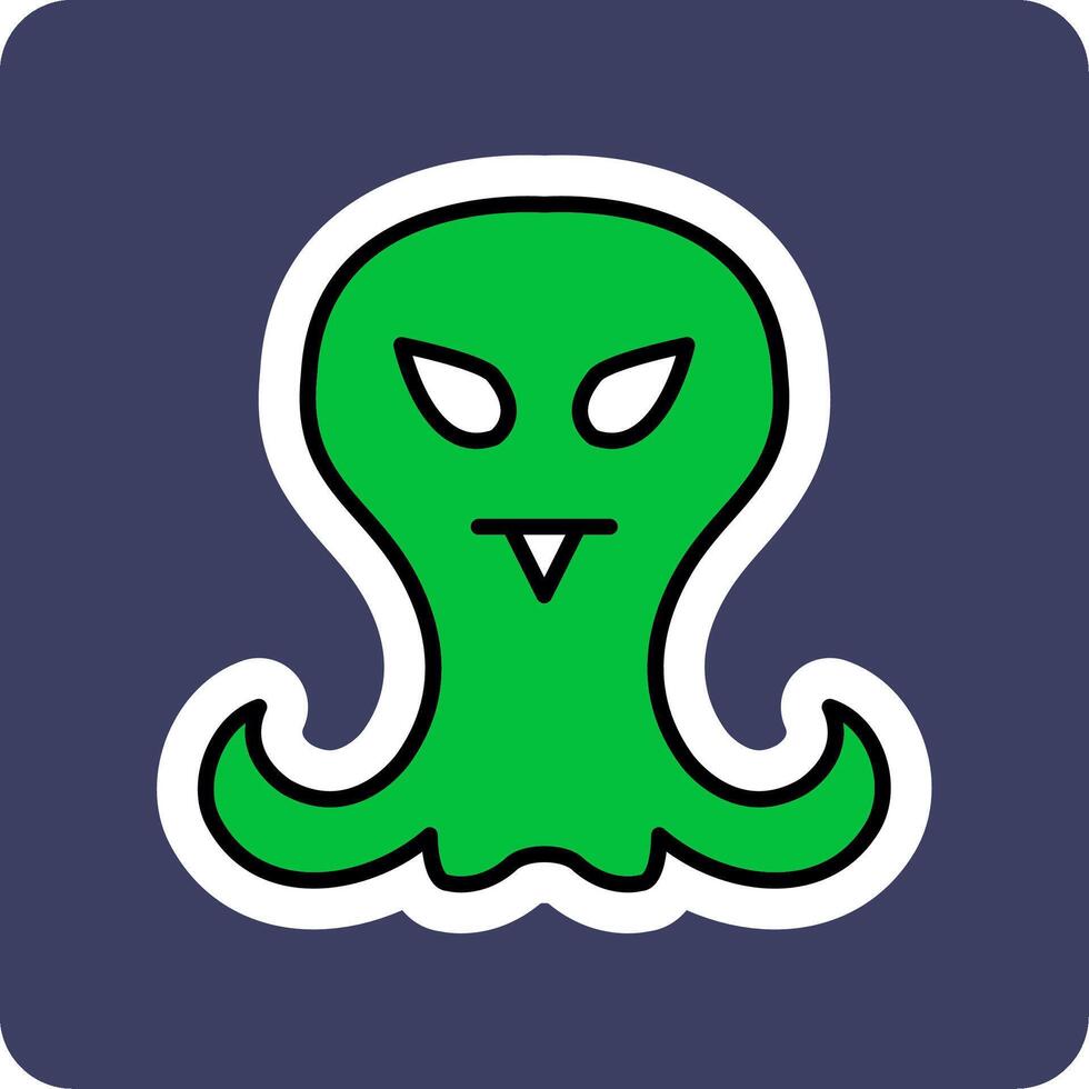 extraterrestre vecto icono vector