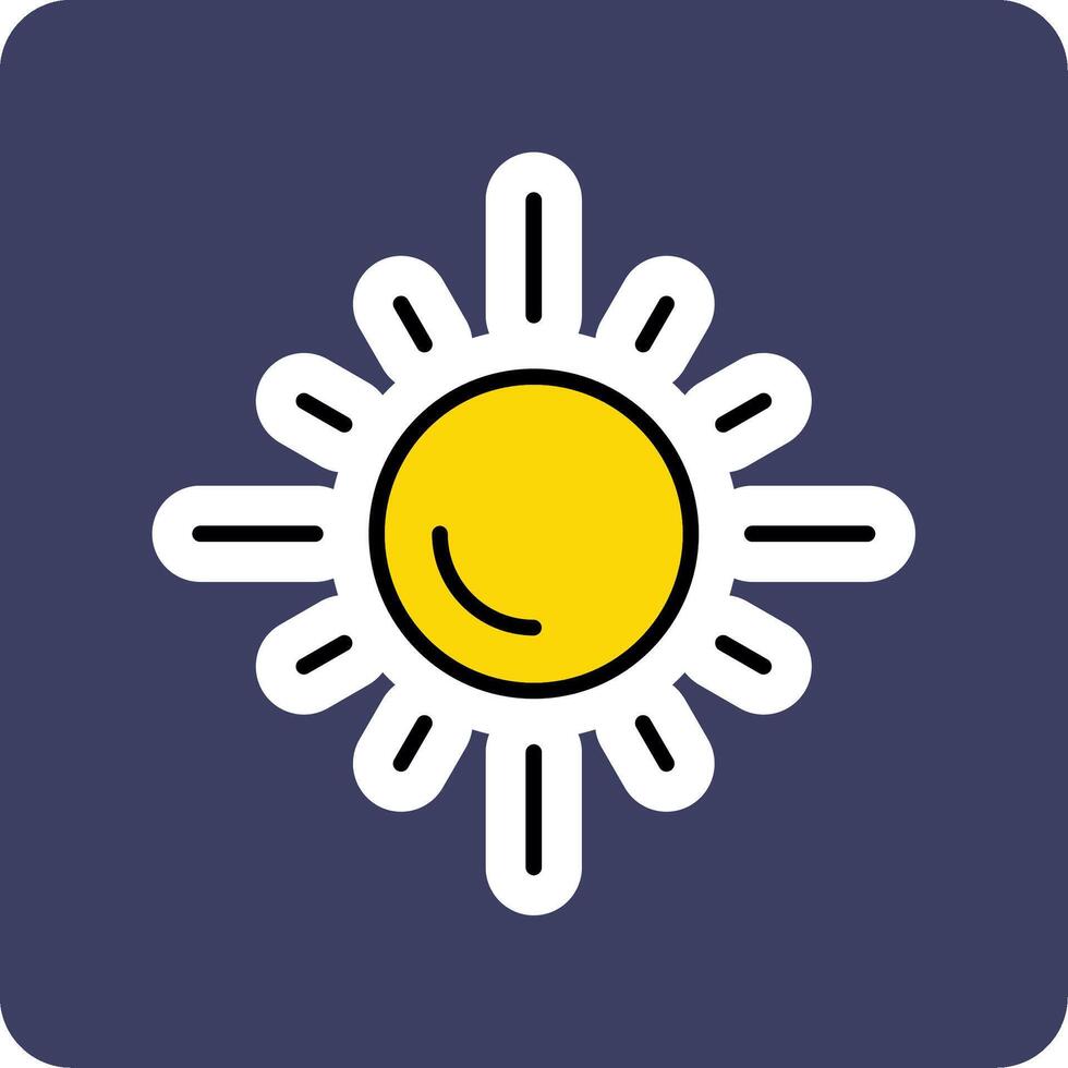 Sun Vector Icon