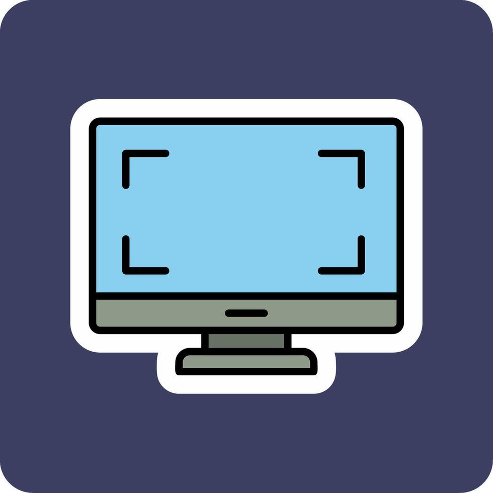 Monitor Vector Icon