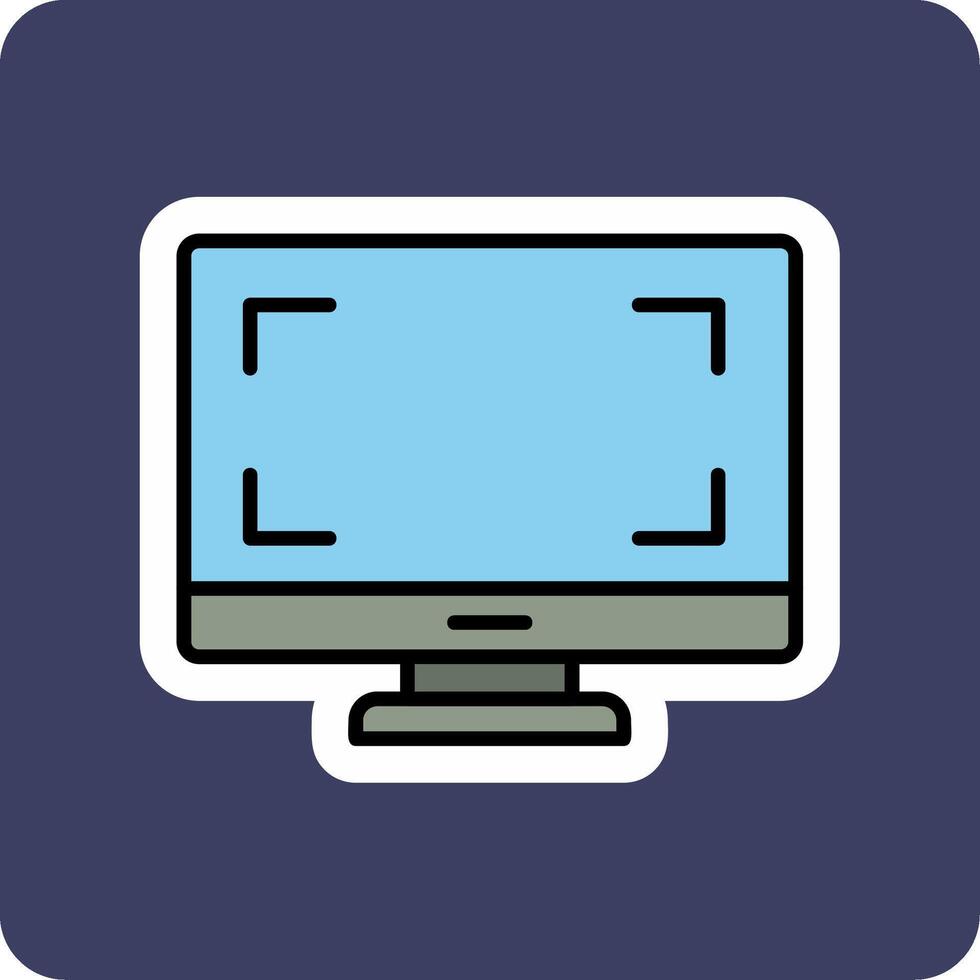 Monitor Vector Icon