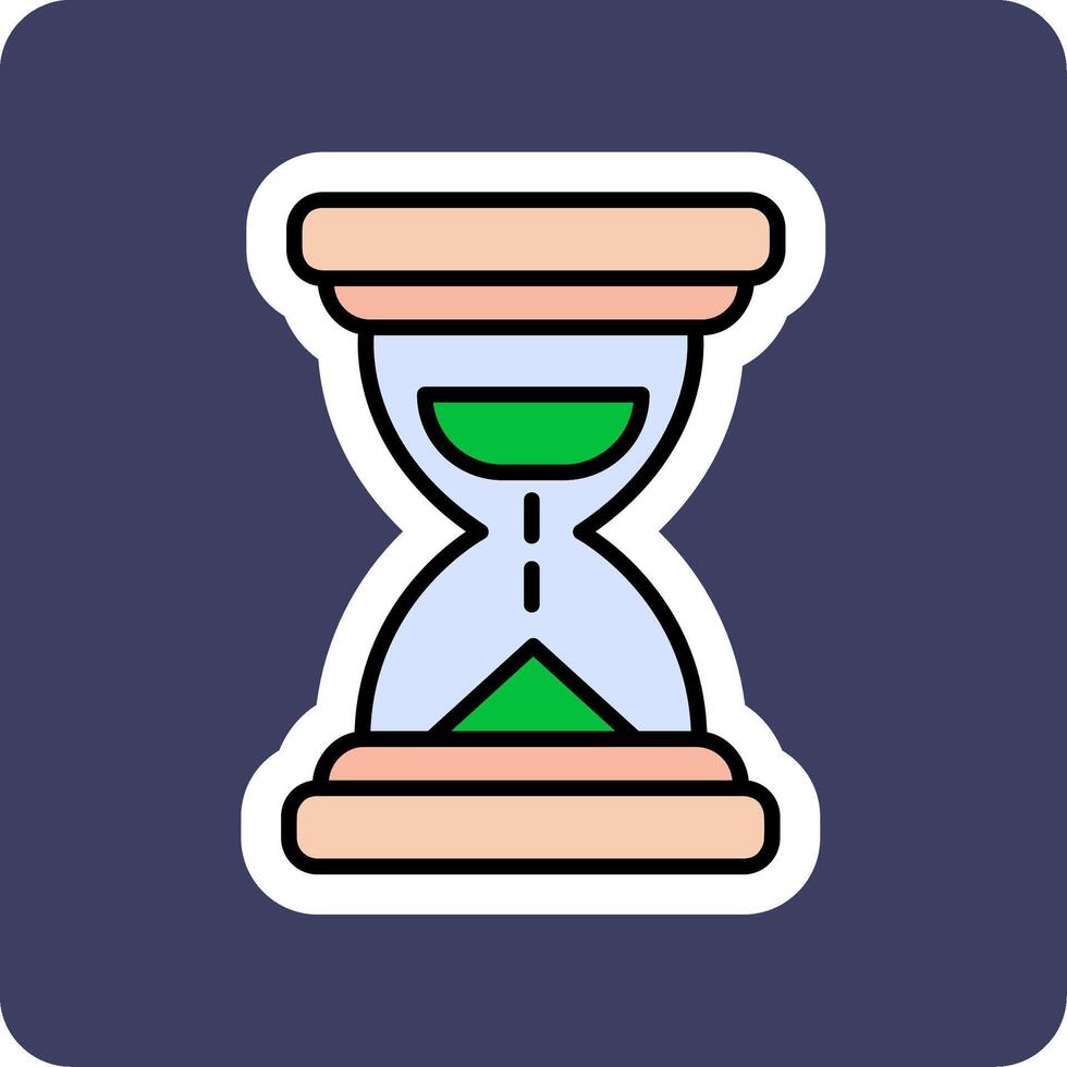 Sand Clock Vector Icon