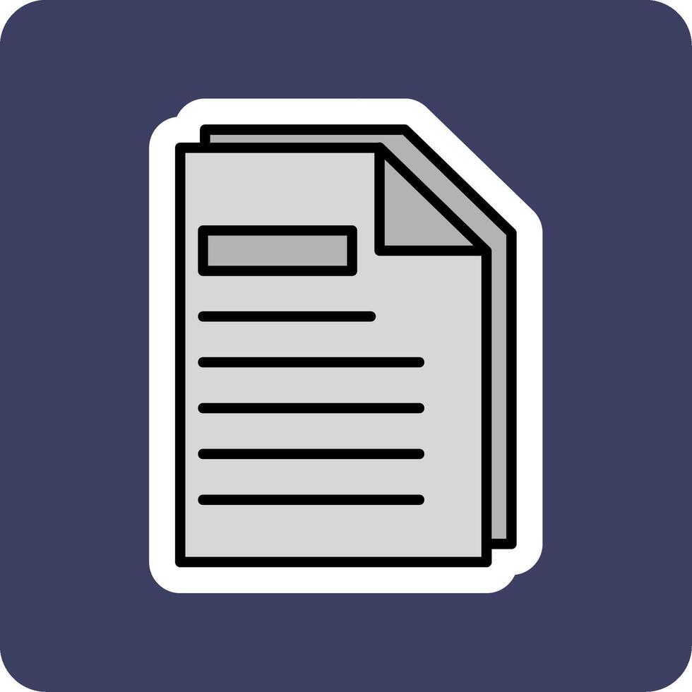 Page Vecto Icon vector