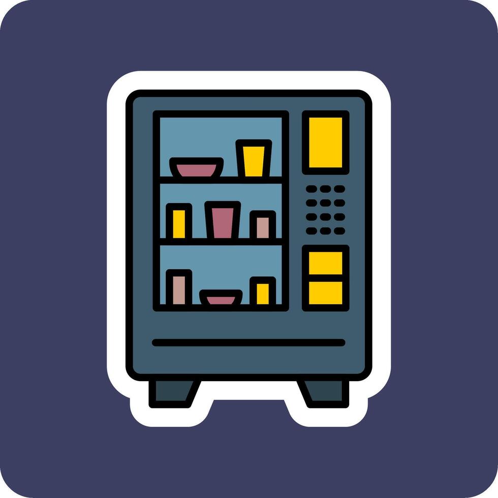 Vending Machine Vecto Icon vector