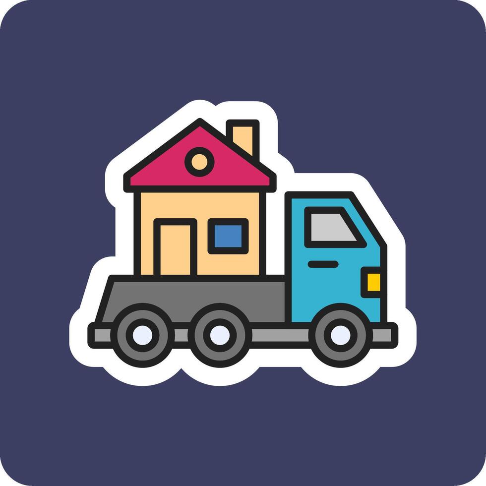 House Delivery Vecto Icon vector