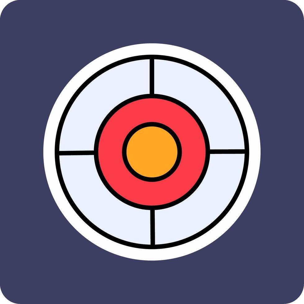 Target Vecto Icon vector