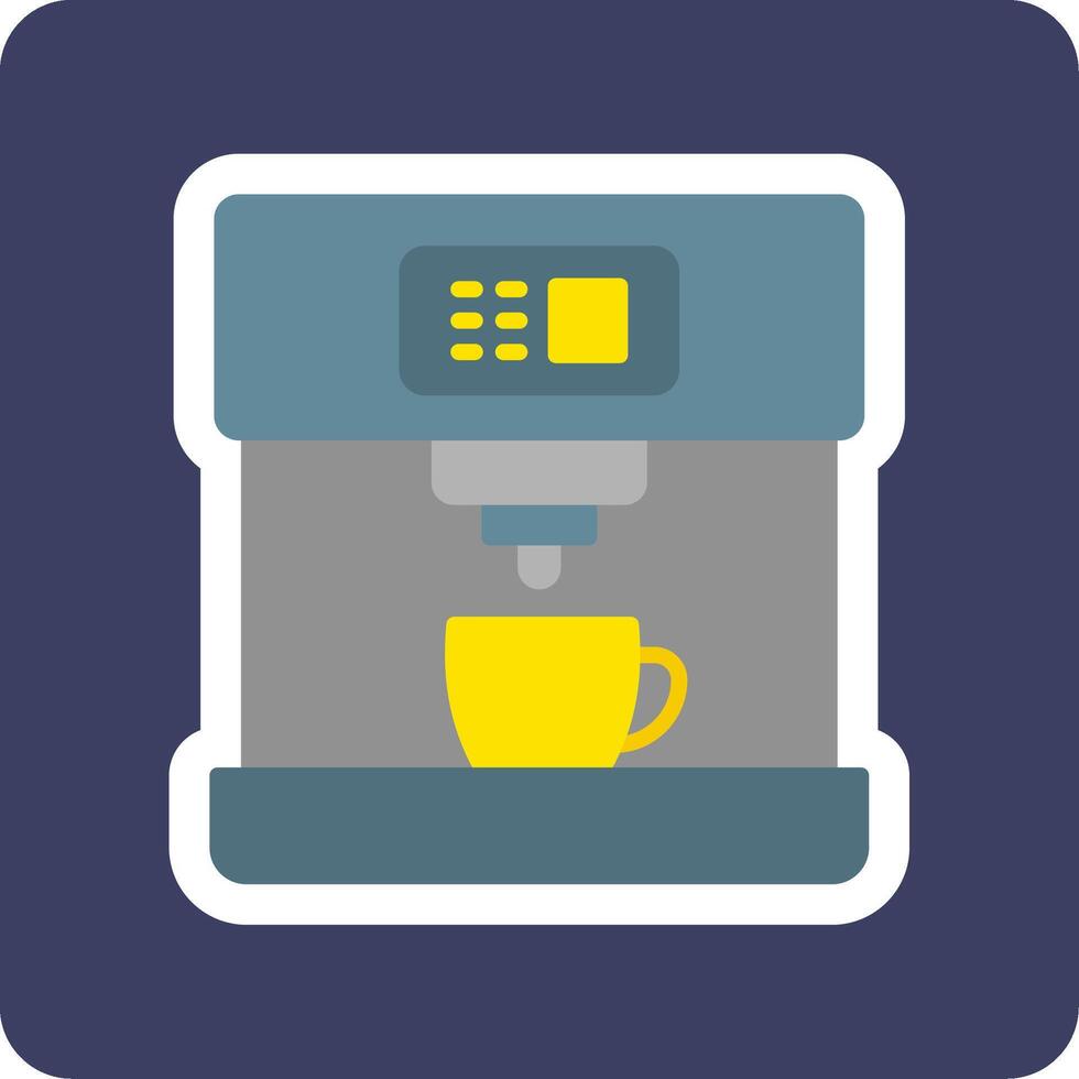 Coffee Machine Vector Icon