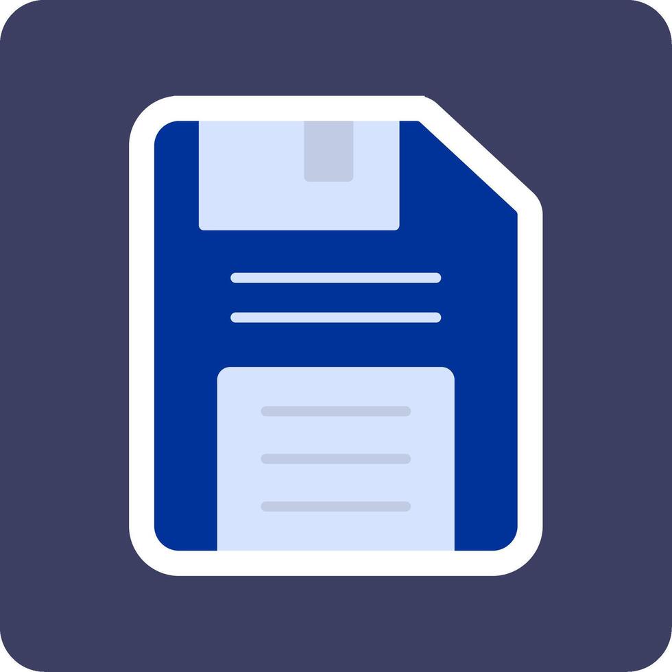 Floppy Disk Vecto Icon vector