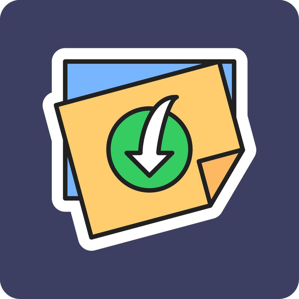 File Download Vector Icon