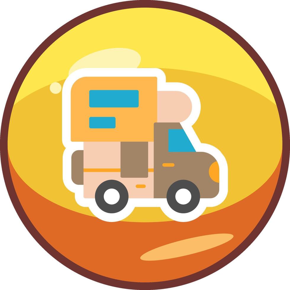 Camper Vector Icon