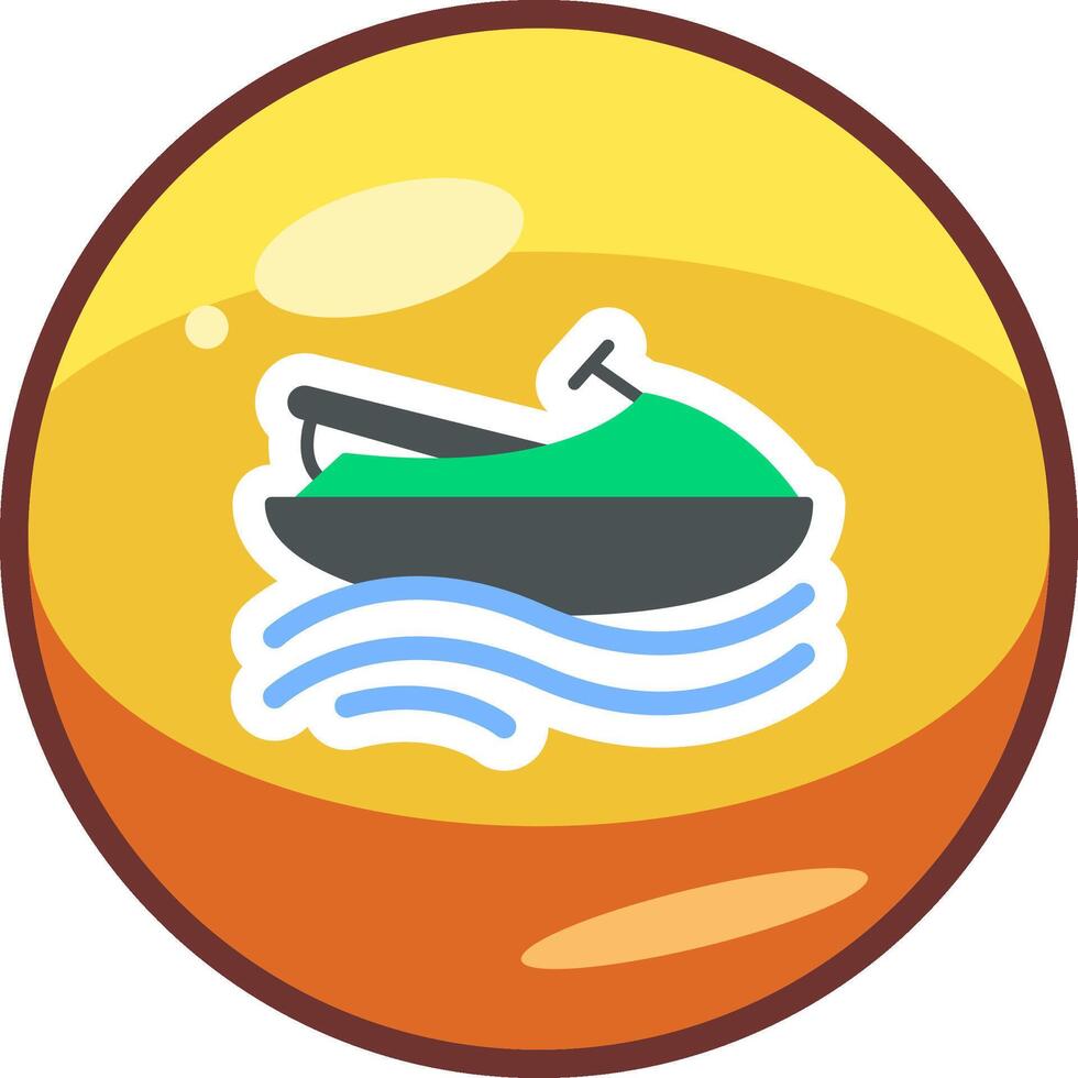 Jetski Vector Icon