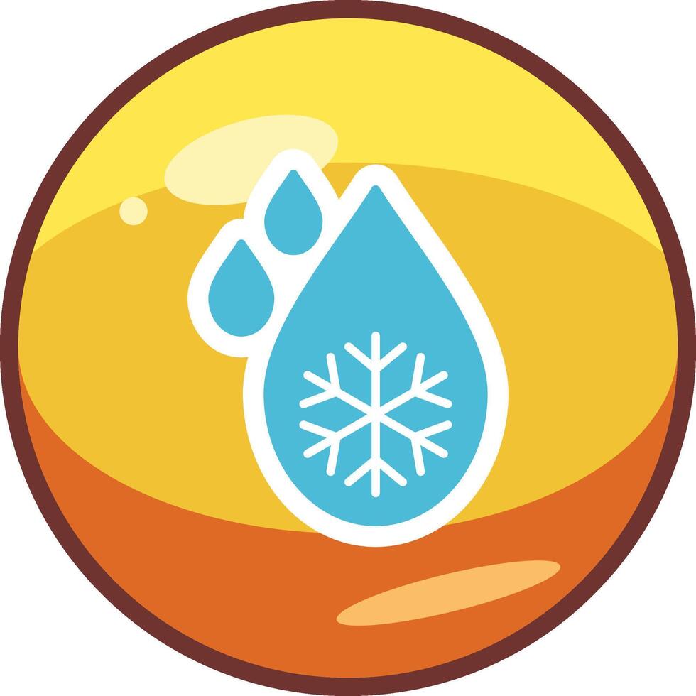 Defrosting Vecto Icon vector