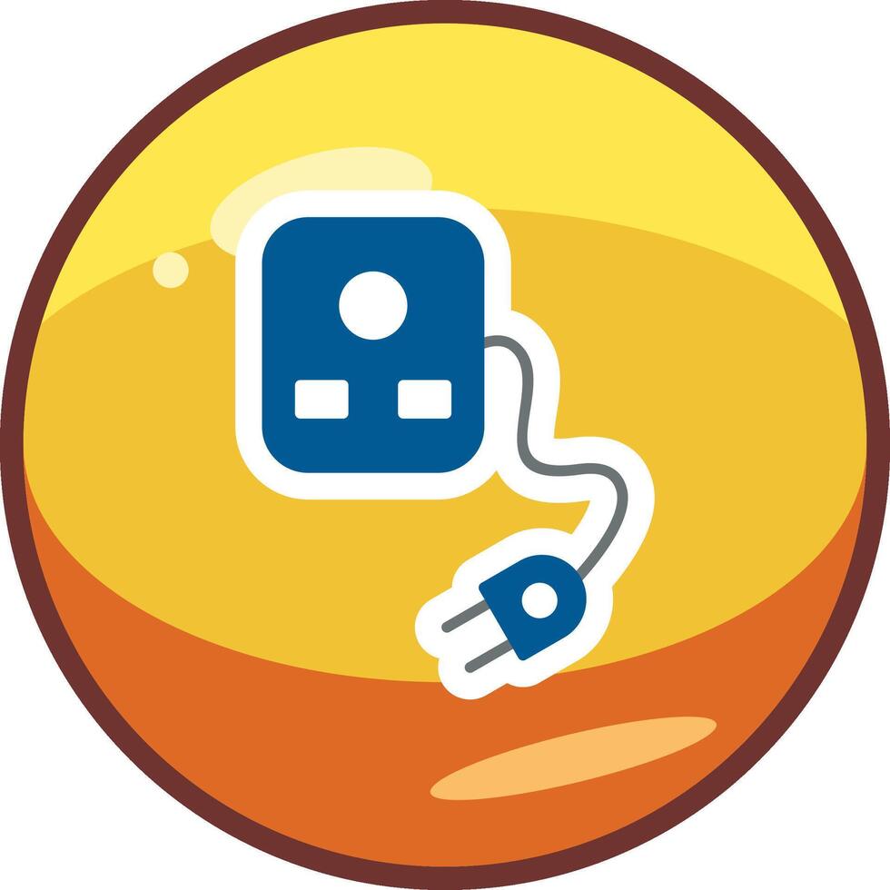 Plug And Socket Vector Icon