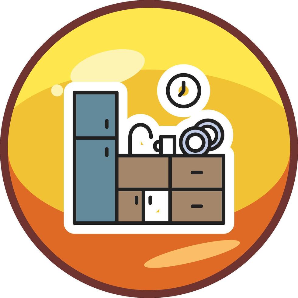 Kitchen Vector Icon