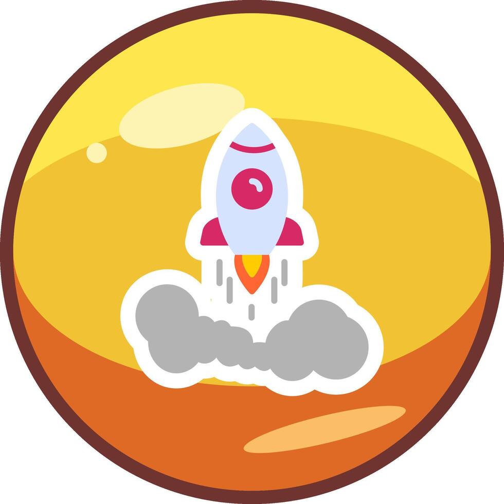 Spaceship Vecto Icon vector