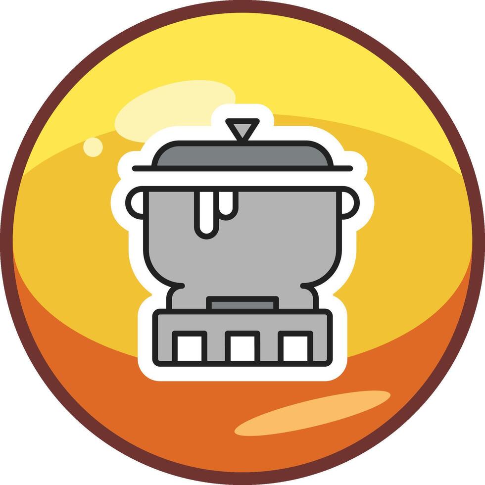 Pot Vecto Icon vector