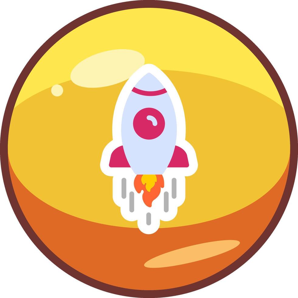 Spaceship Vecto Icon vector