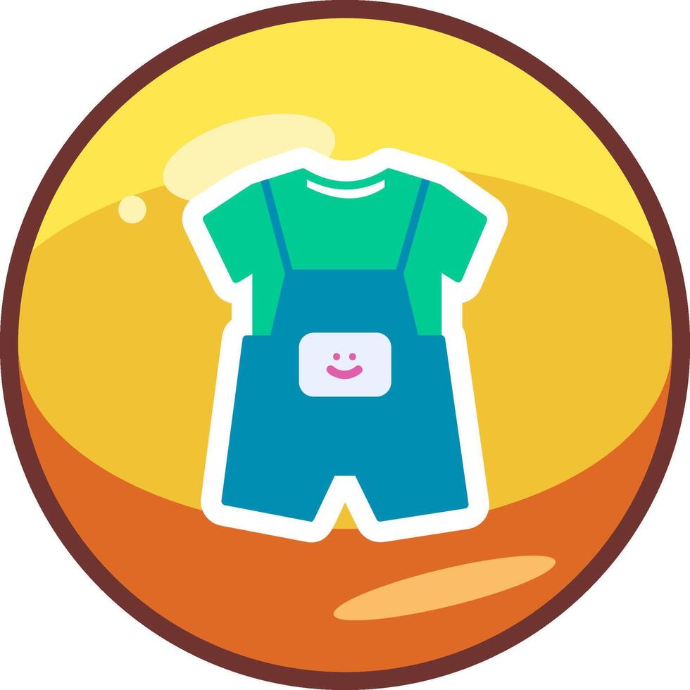 Dungarees Vector Icon