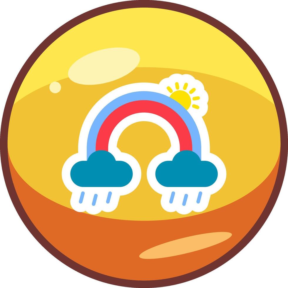 Rainbow Vector Icon