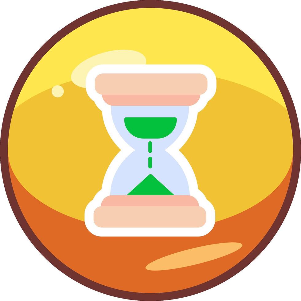 Sand Clock Vecto Icon vector