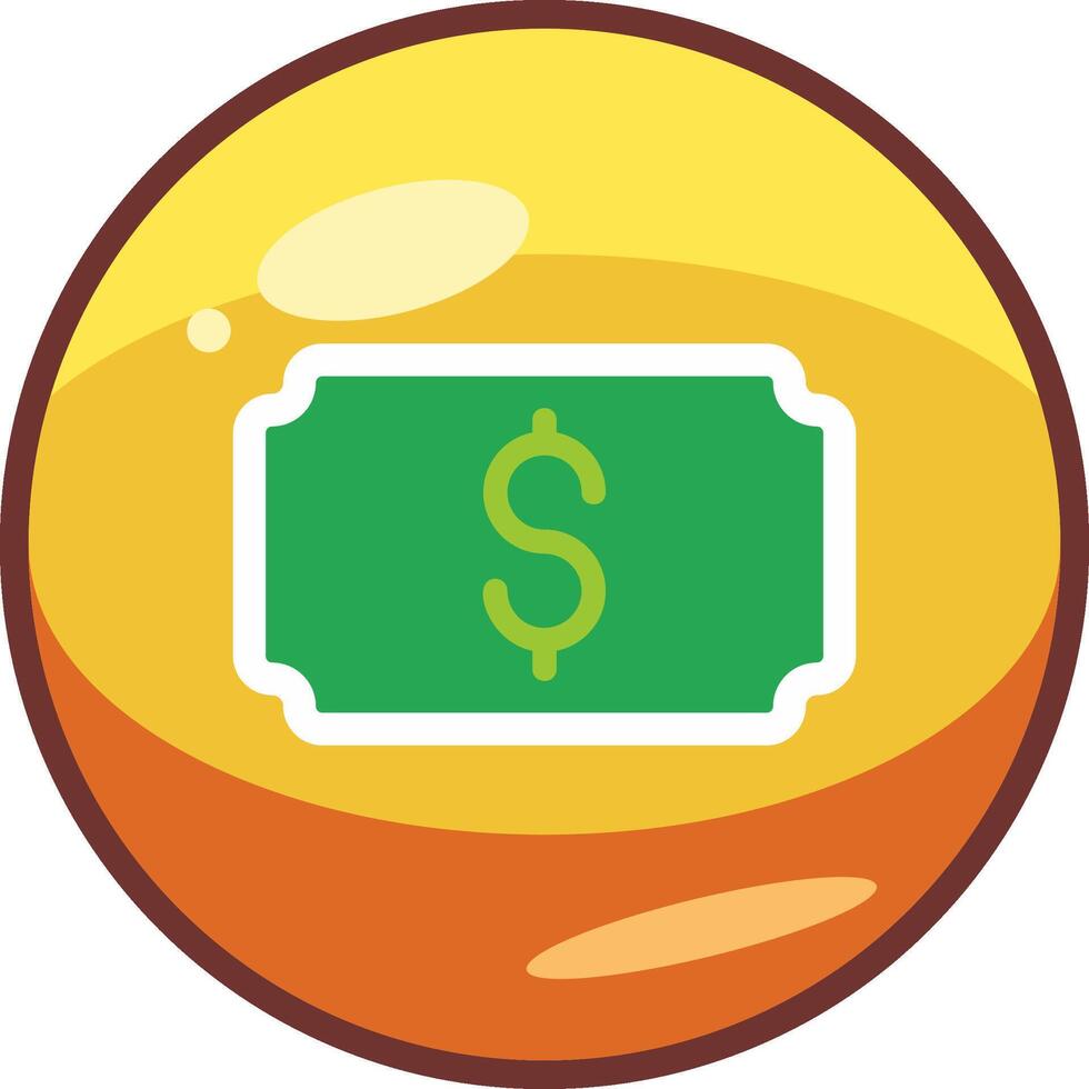 dinero vecto icono vector