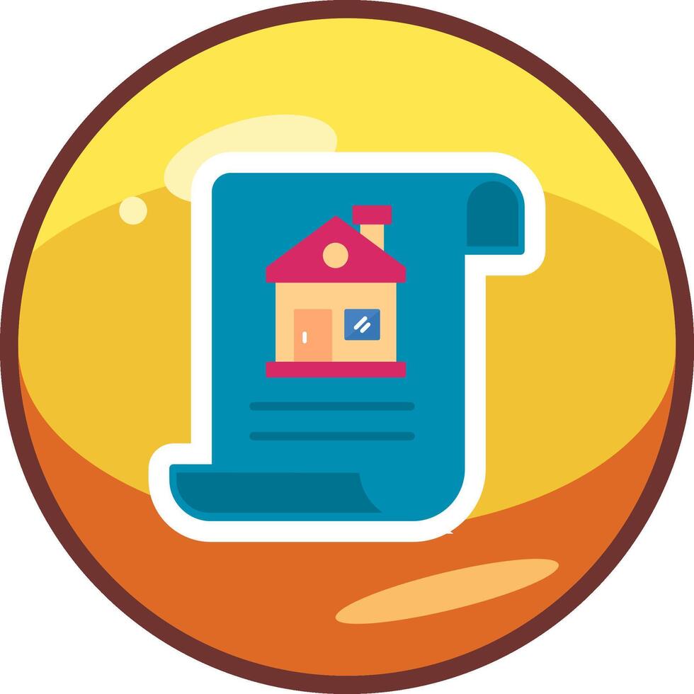 House Document Vector Icon