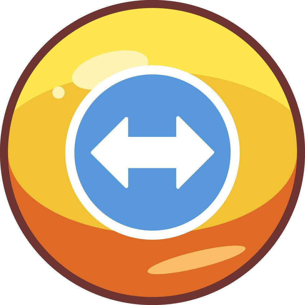 Two Arrows Vecto Icon vector